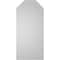 Ekena Millwork Octagonal Top Surface Mount PVC Gable Vent w/ 2"W x 2"P Brickmould Sill Frame, 12"W x 26"H GVPOT12X2603SN - alternate 4